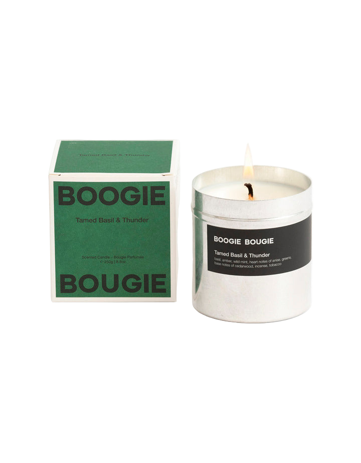 Scented Candle Tamed Basil & Thunder
