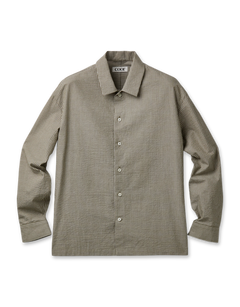 Stripe Cotton Lounge Shirt