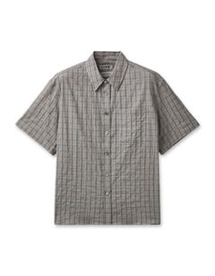 Alternative Wrinkle Check Half Shirt