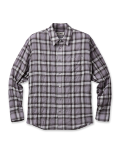 Seersucker Ombre Checkered Shirt