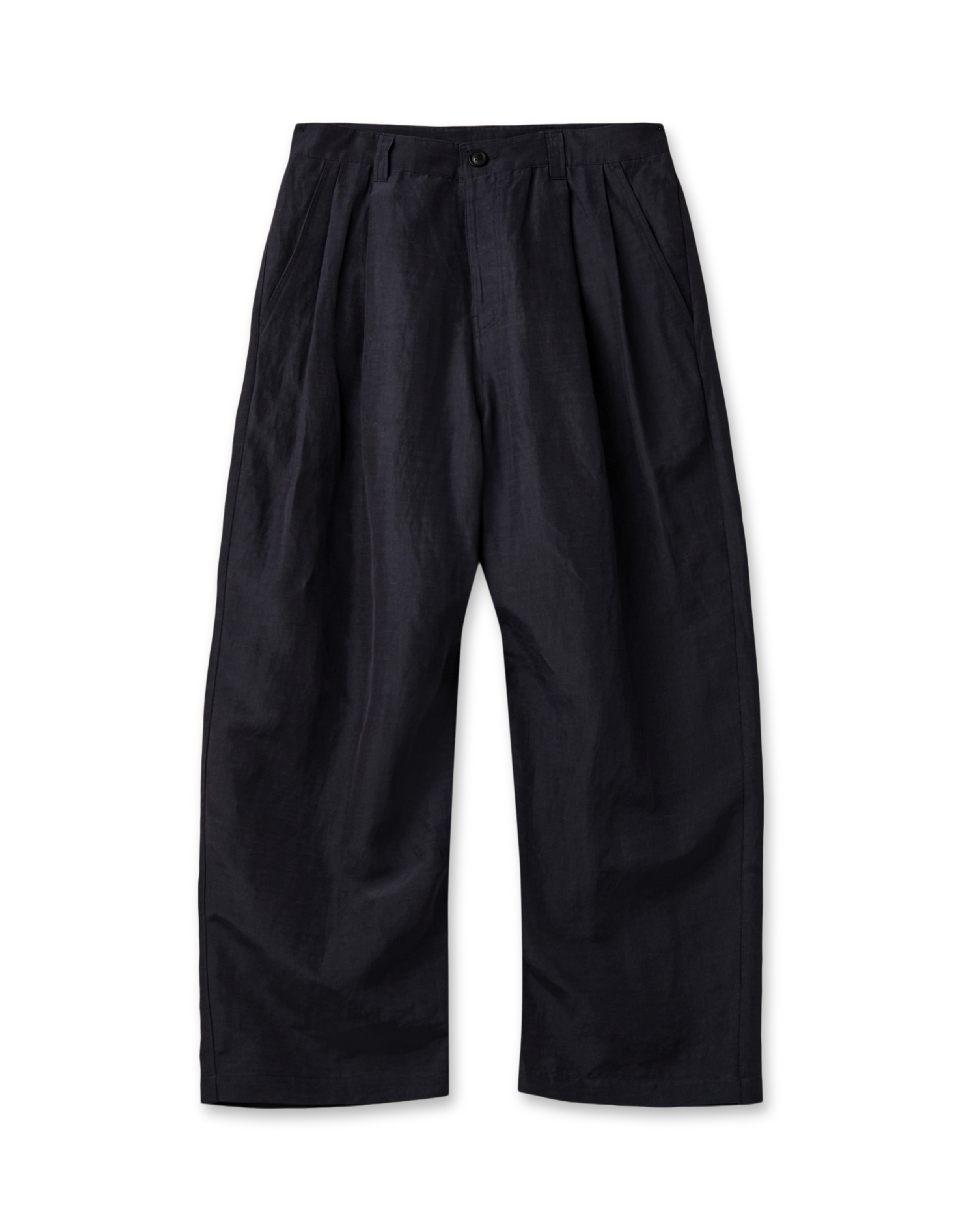 Classy Oversized Two-Tuck Trousers