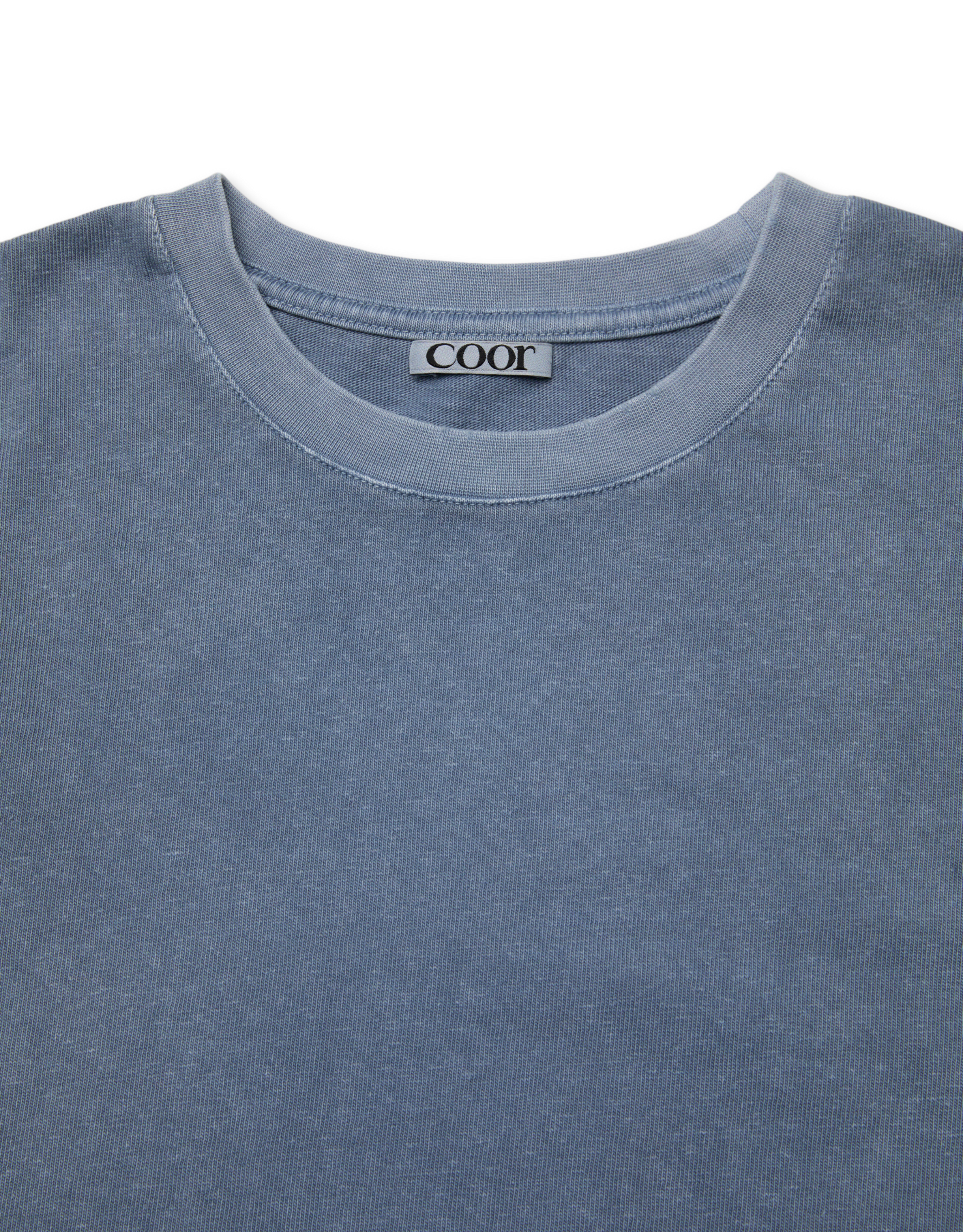 Damaged Color Dyed Crop T-Shirt