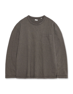 Micro Stripe Pocket L/S Tee