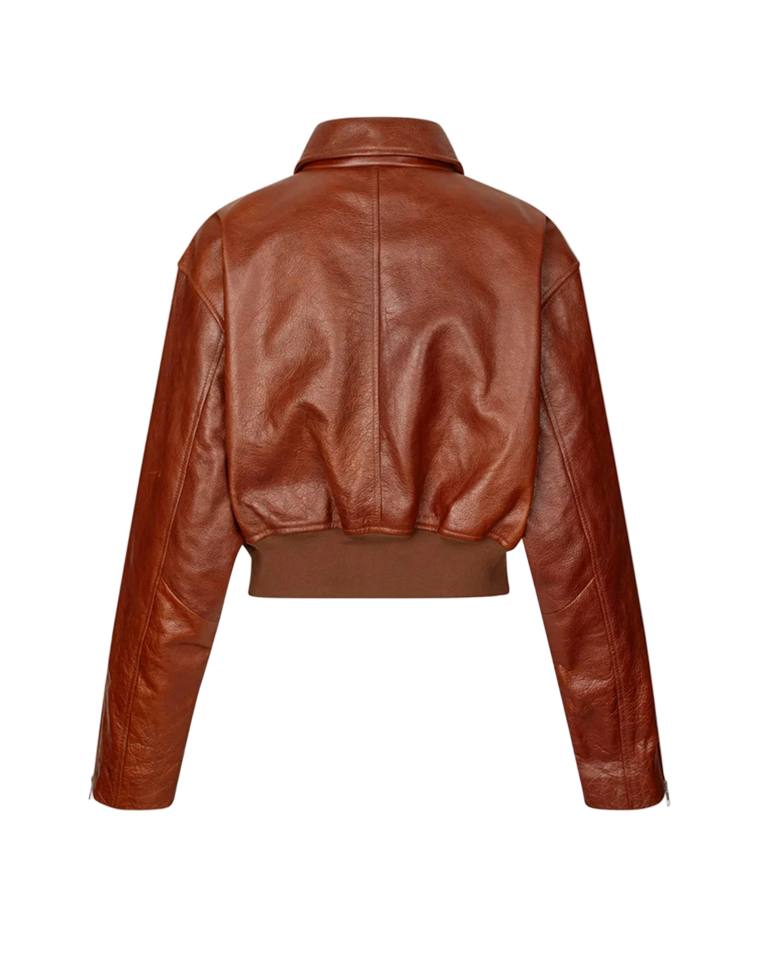 Marilyn Leather Bomber