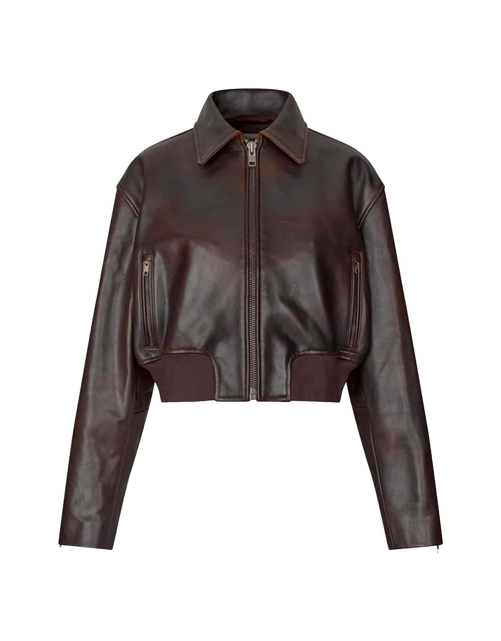 Marilyn Leather Bomber