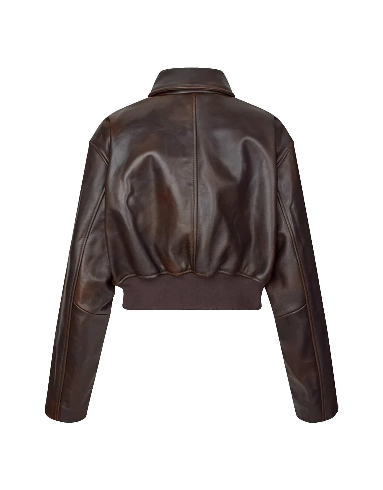 Marilyn Leather Bomber