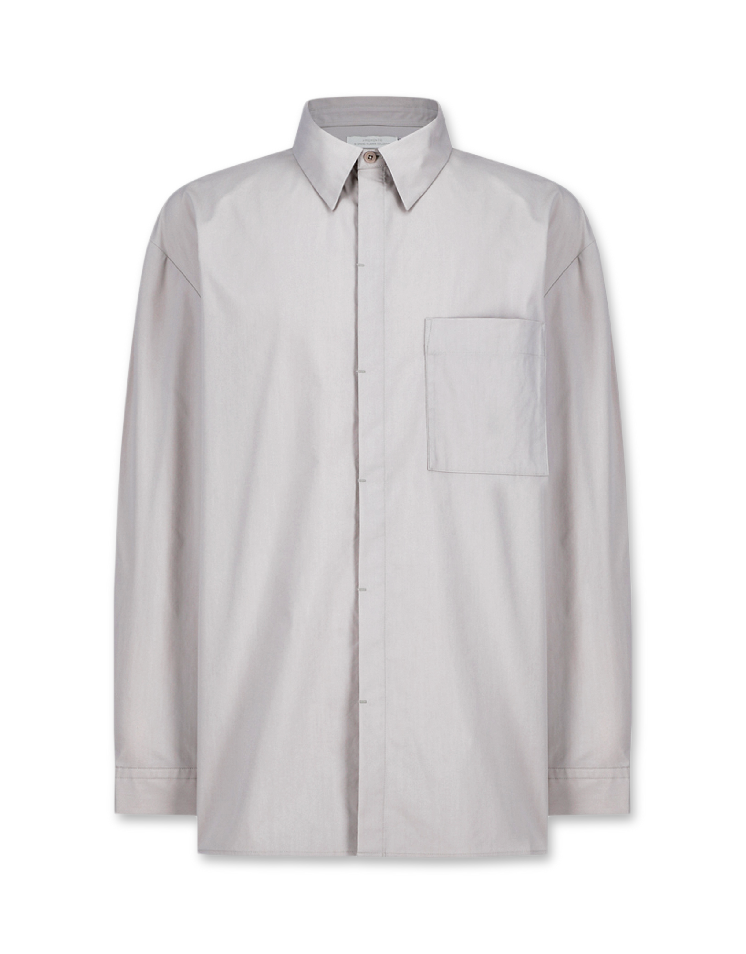 Square Pocket Oversized Shirt