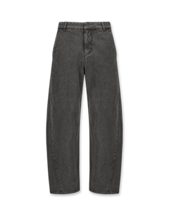 Garments Dyed Curved Seam Denim