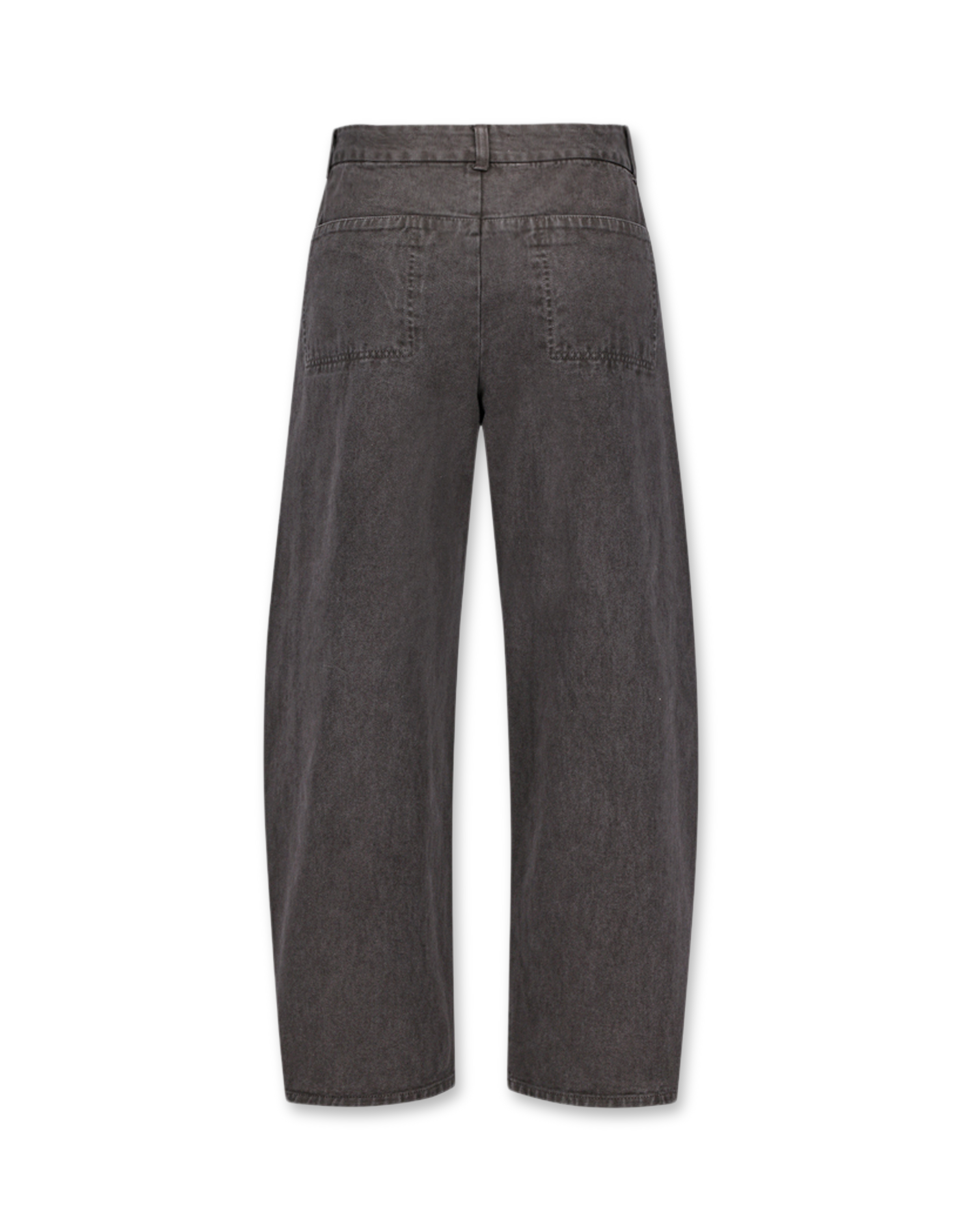 Garments Dyed Curved Seam Denim