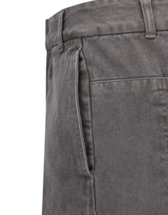 Garments Dyed Curved Seam Denim