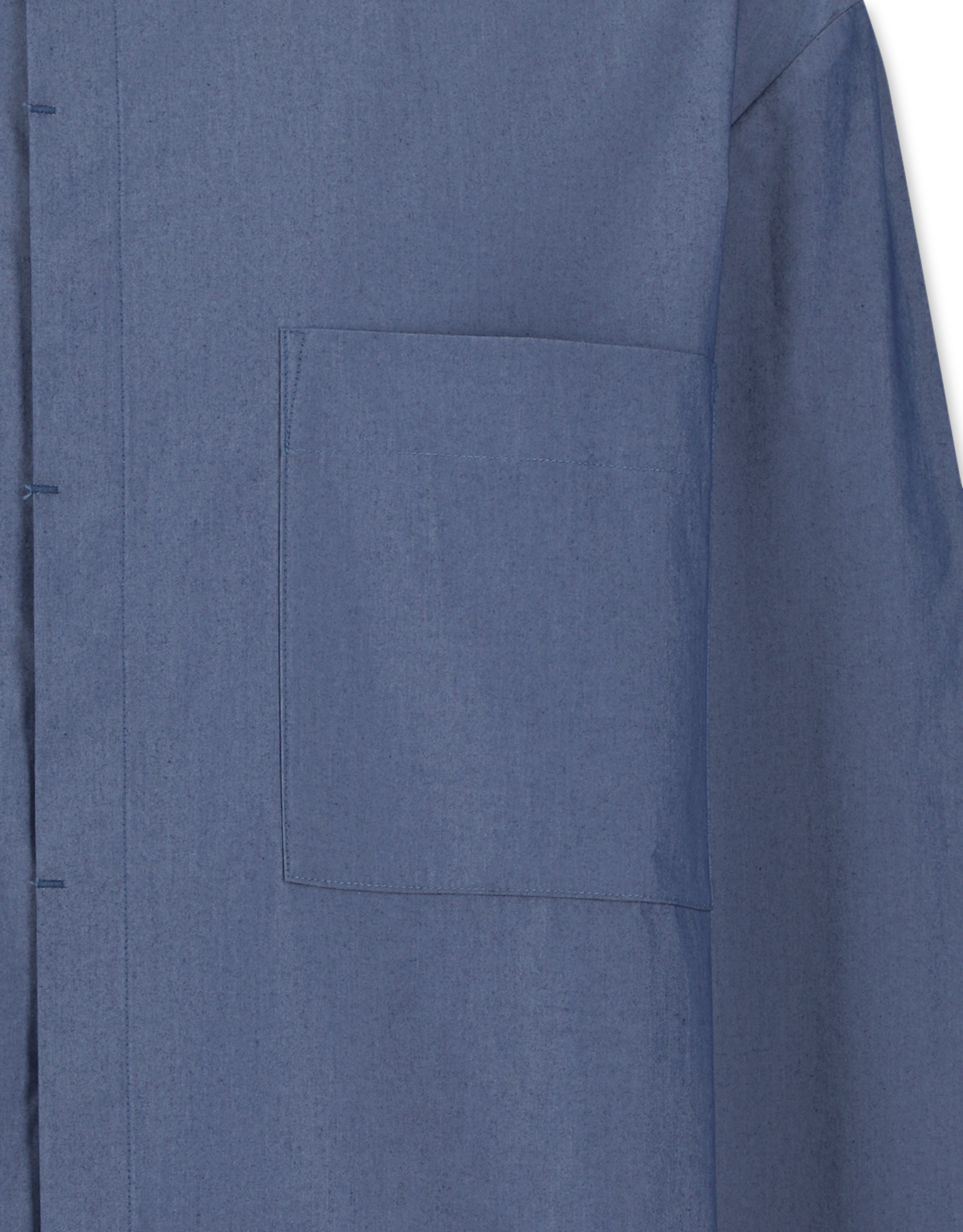 Square Pocket Oversized Shirt