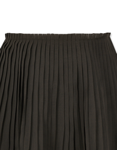 Pleated Midi Skirt