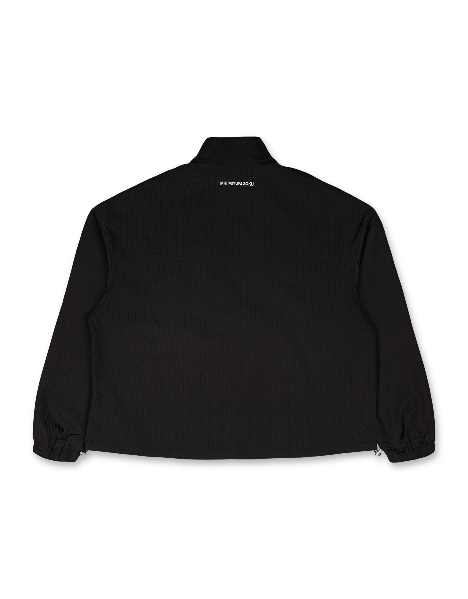 MKI Miyuki Zoku Seersucker Quarter Zip | Rezet Store