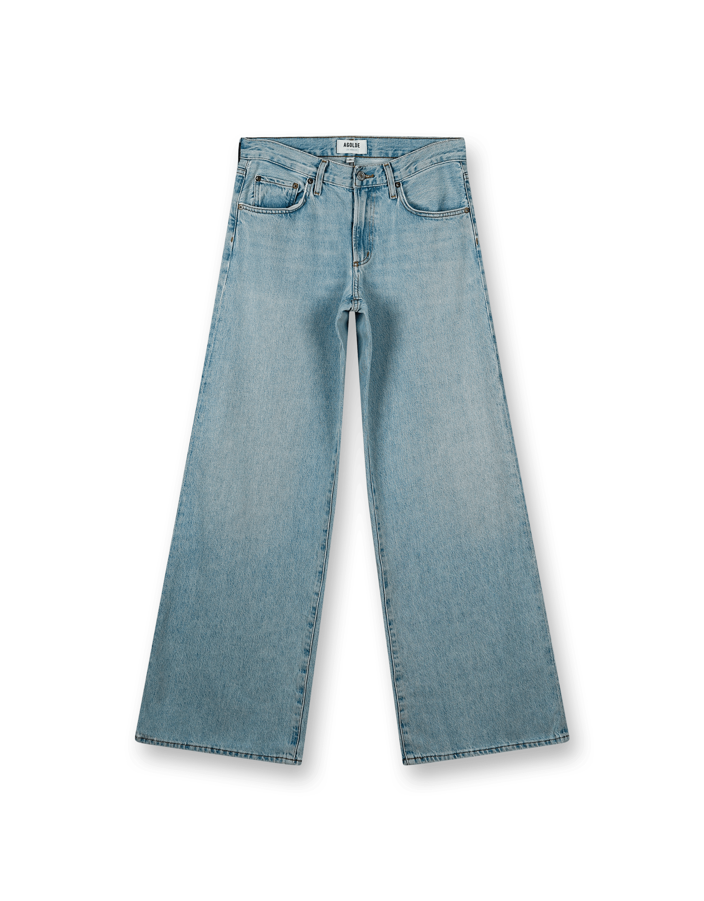 Clara Jean Low Rise Baggy Flare