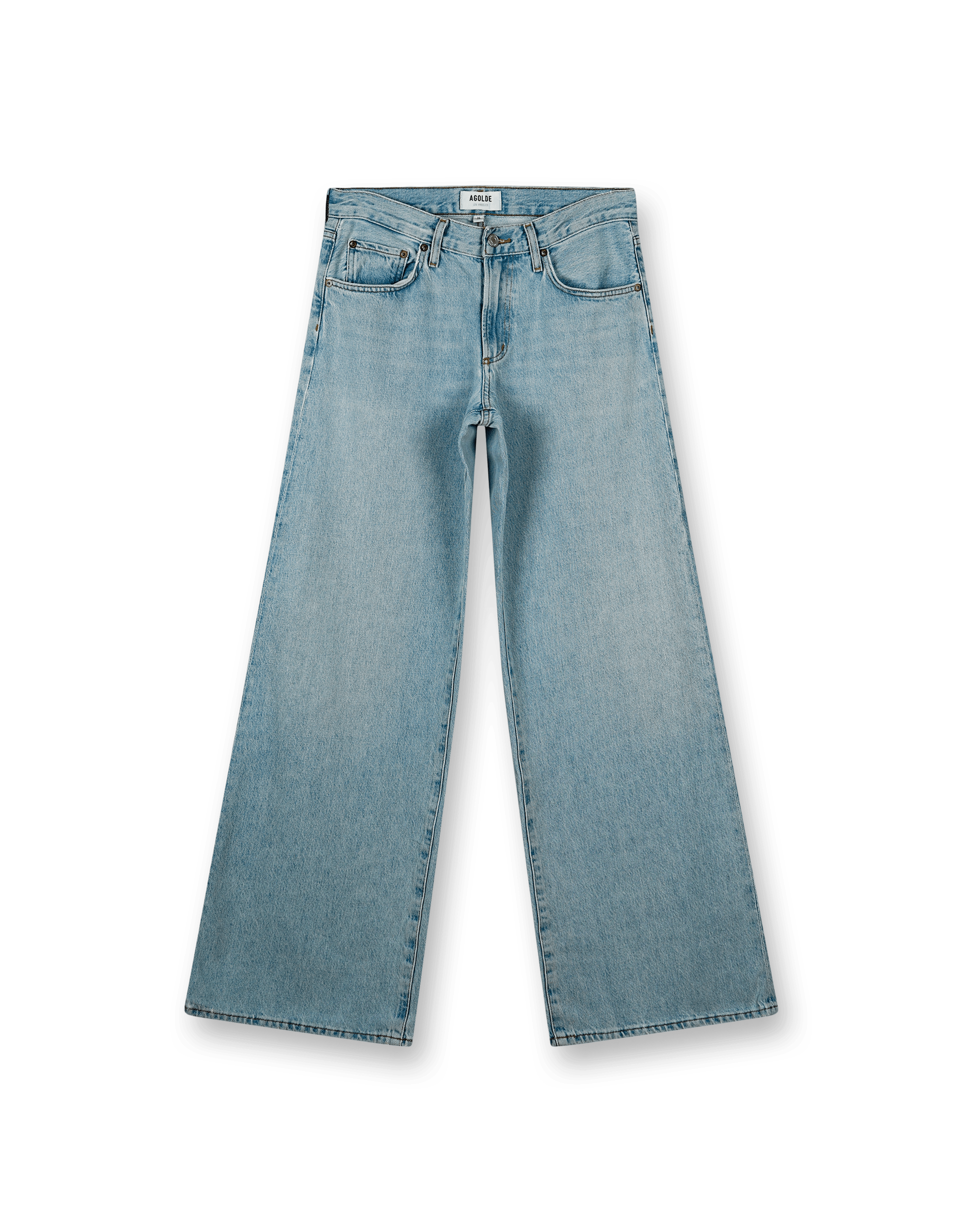 Clara Jean Low Rise Baggy Flare