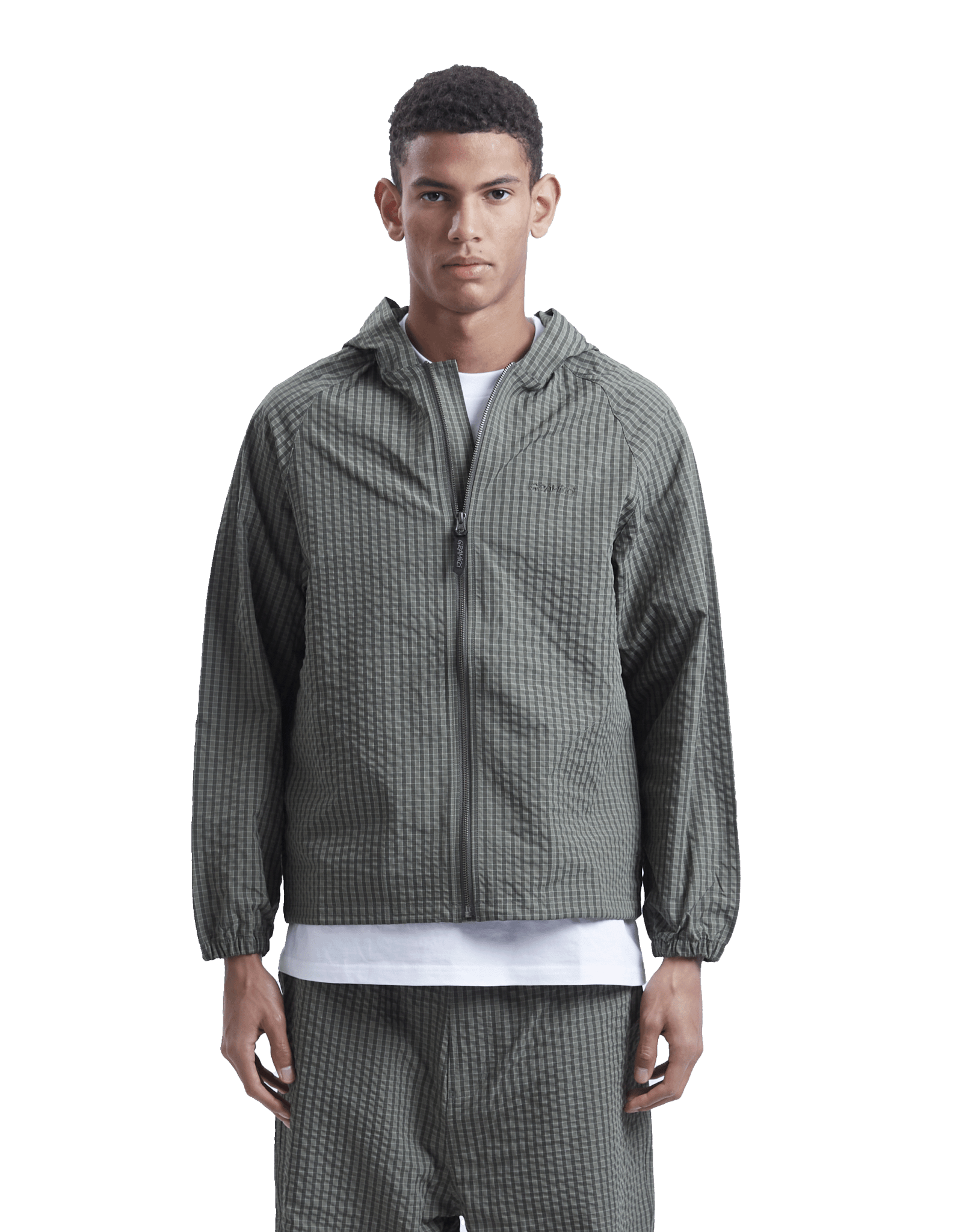 Gramicci Northside Plaid Hooded Jacket | Rezet Store