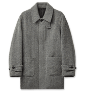COOR Herringbone Half Coat | Rezet Store