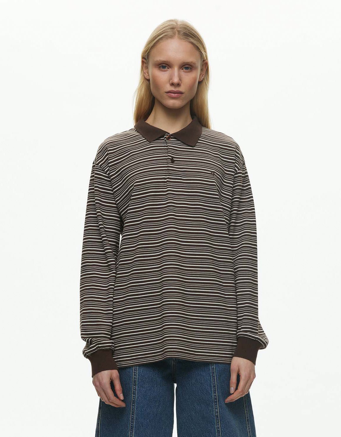 oval square Steffi Oversized Polo | Rezet Store