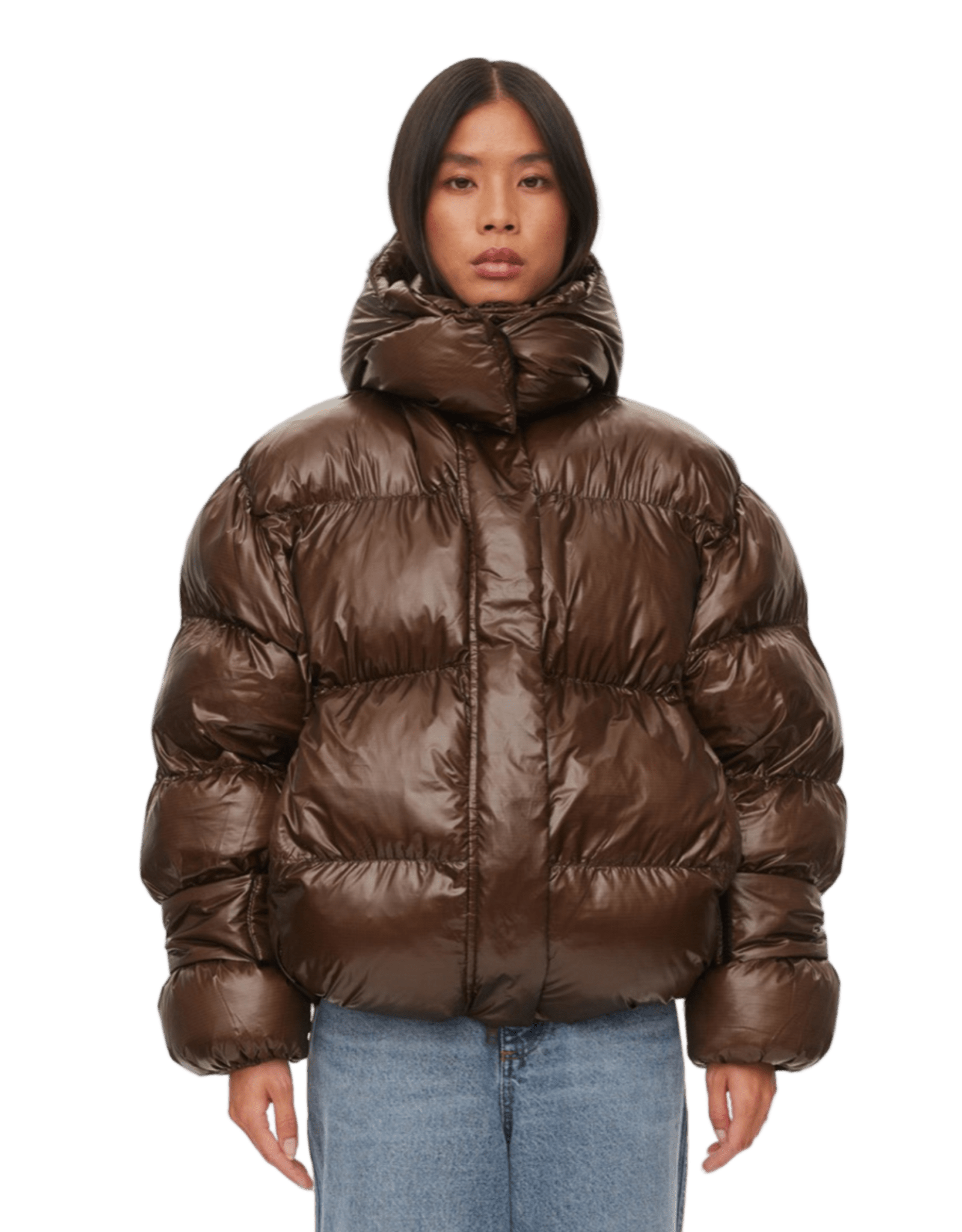 oval square Active Hood Jacket | Rezet Store