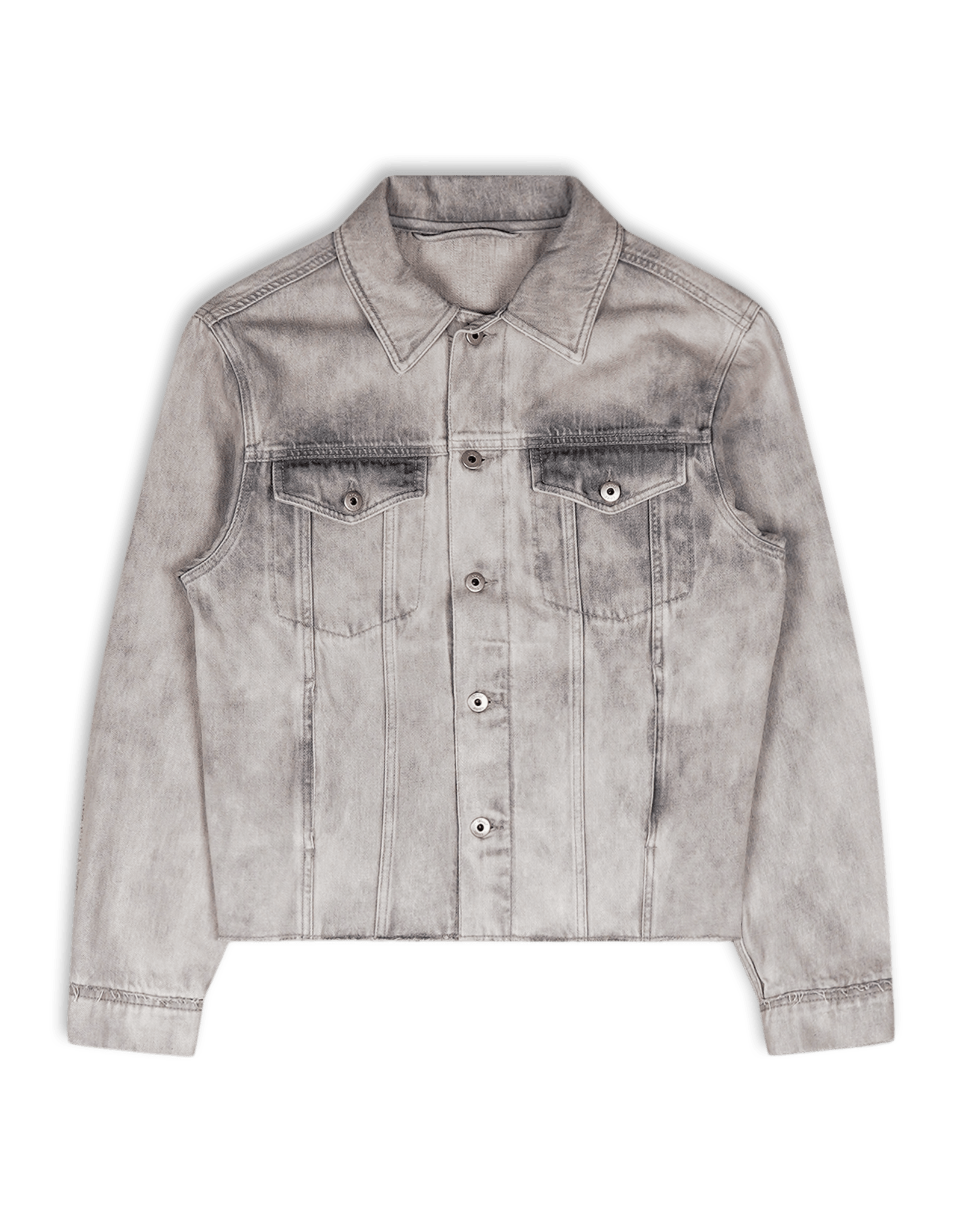 COOR Shadow Washed Cutoff Denim Trucker | Rezet Store