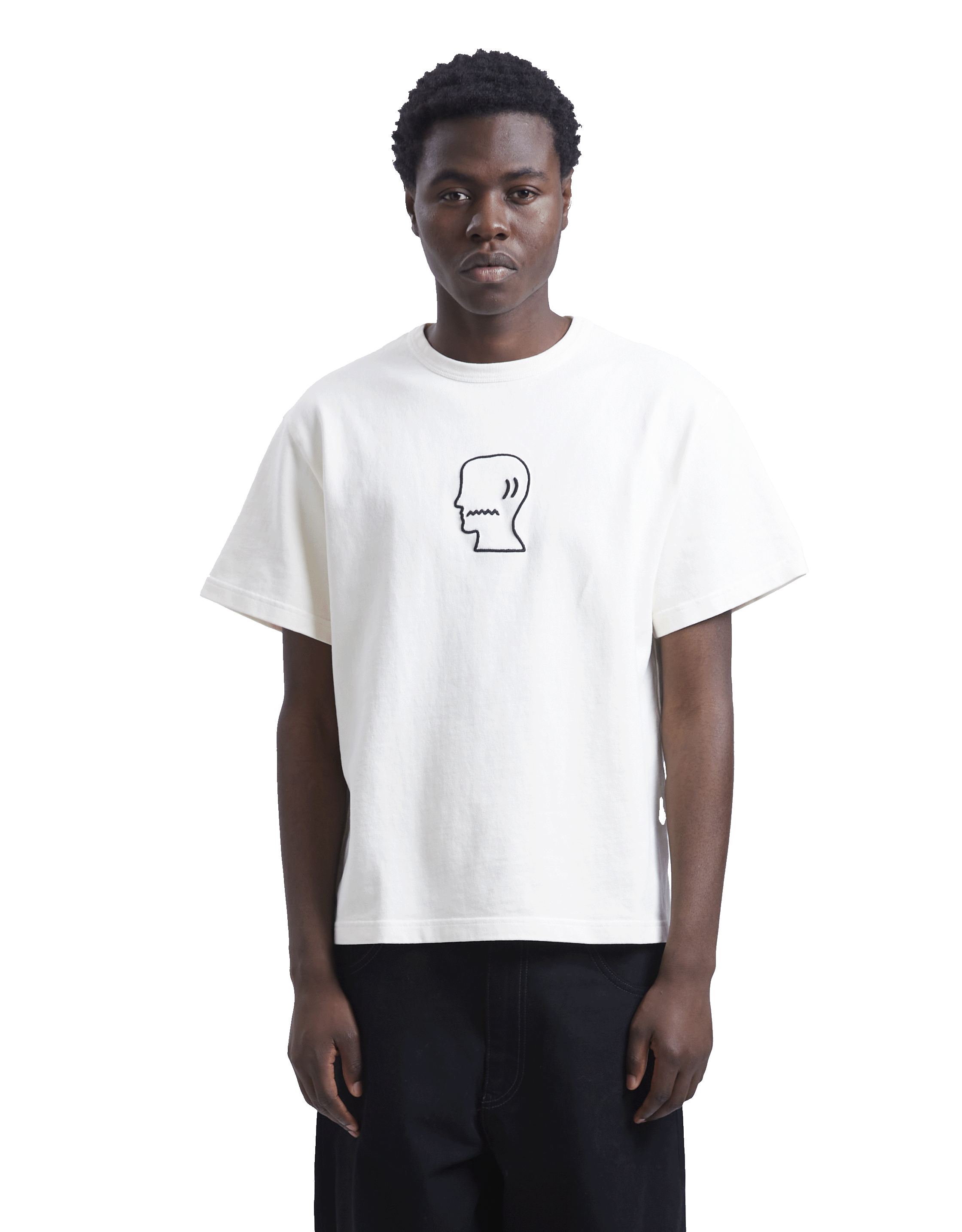 Heavyweight 3D Embroidery Logohead T-Shirt