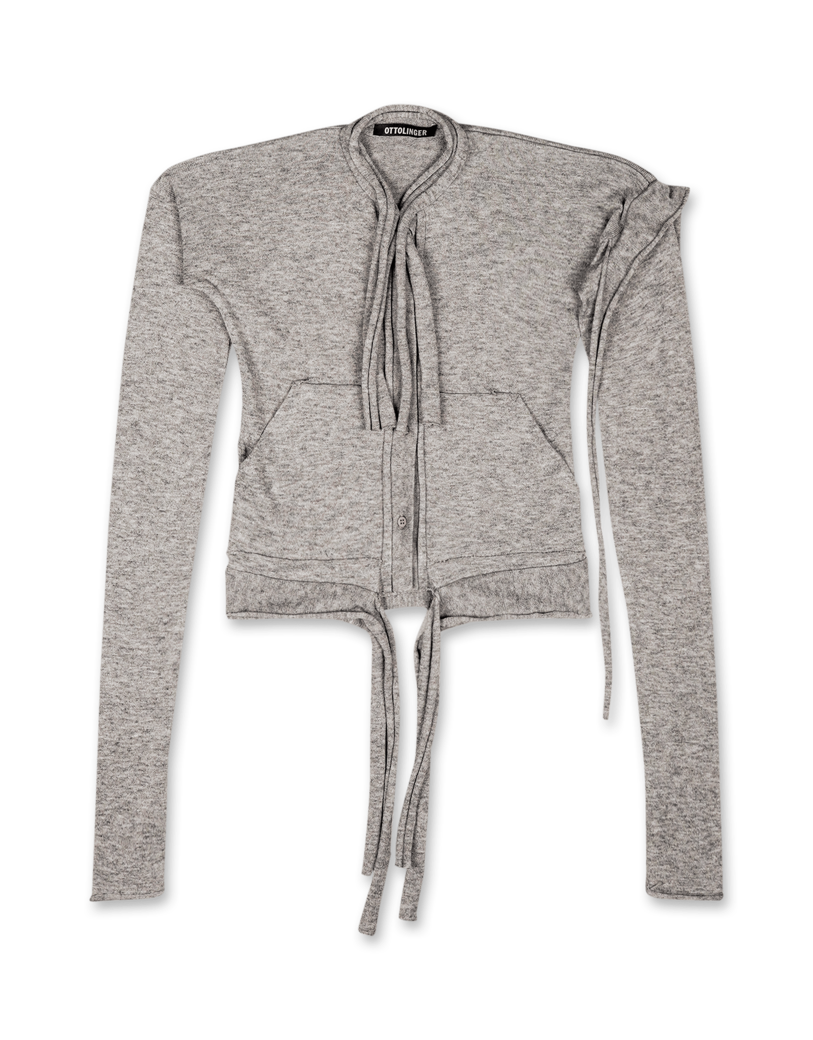 Strappy Knit Cardigan