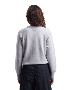 Broad Rib Crewneck Sweater