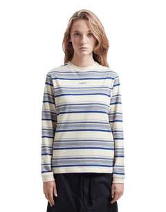 Embroidery Stripe Longsleeve T-shirt