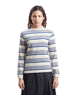 Embroidery Stripe Longsleeve T-shirt