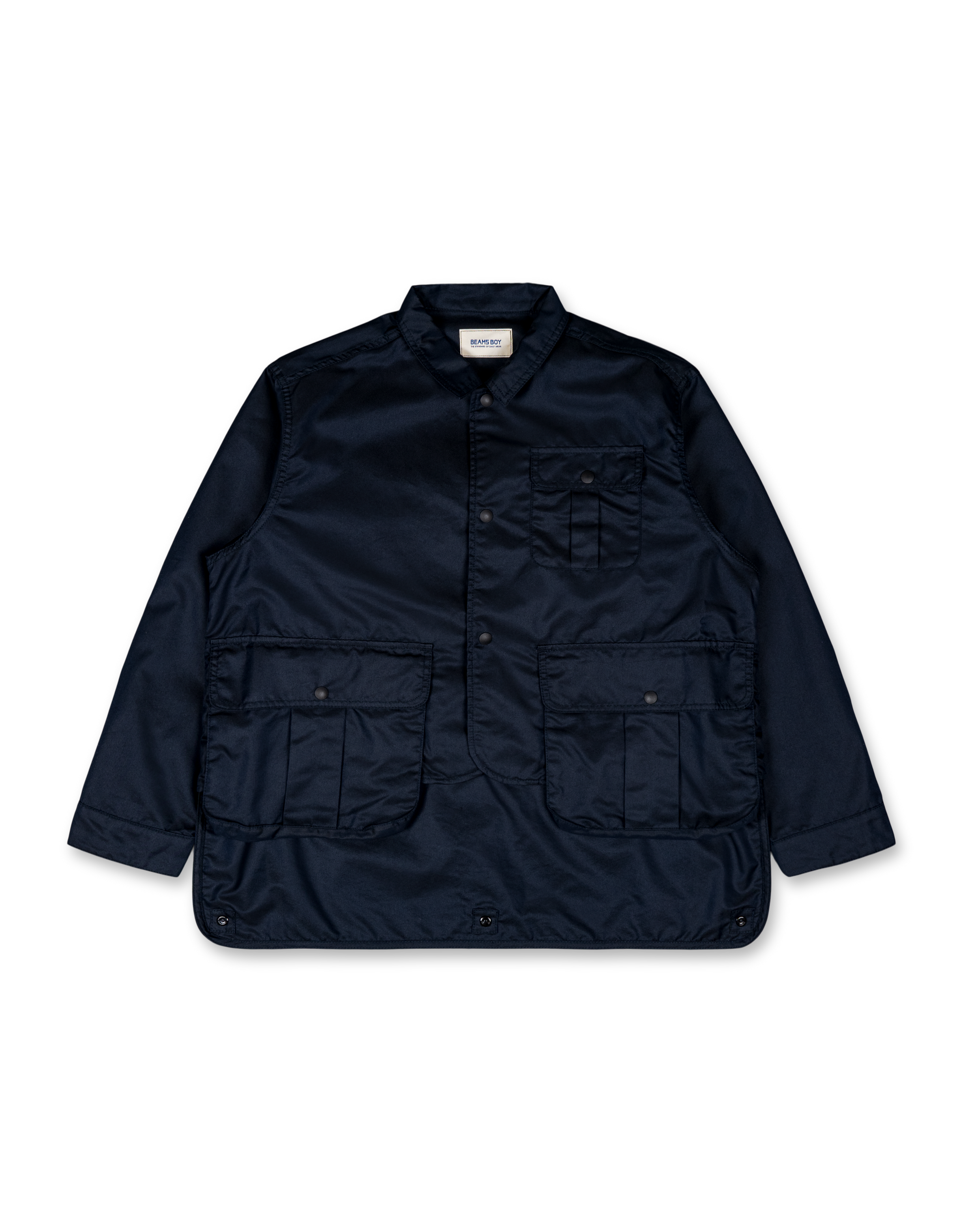 Chambray Gabardine Short Fishing Jacket