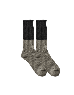 Wool Cotton Slab Socks