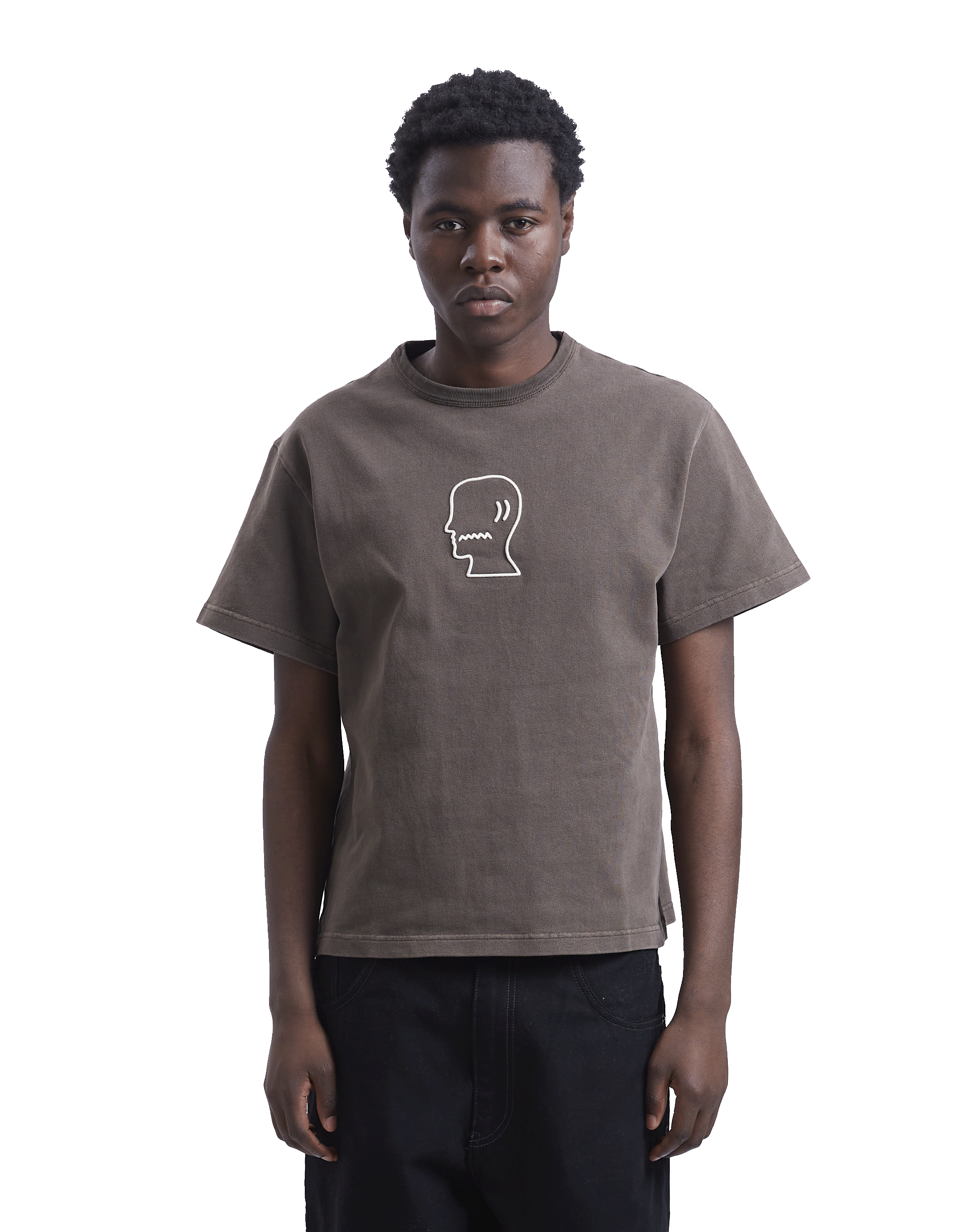 Heavyweight 3D Embroidery Logohead T-Shirt