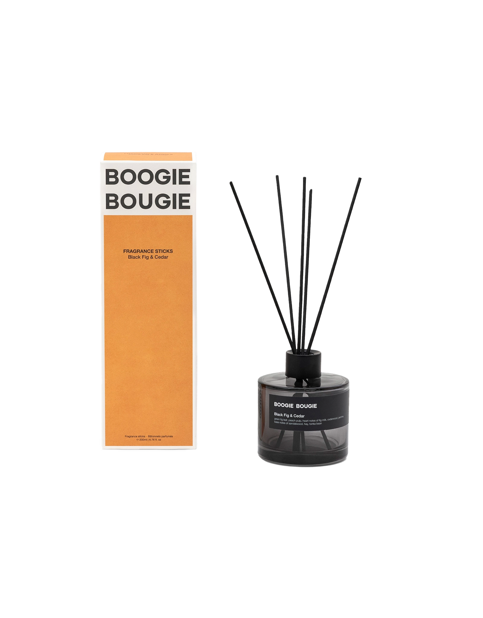 Fragrance Sticks Black Fig & Cedar