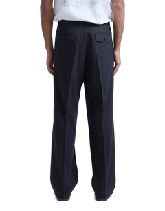 Wide Pleated Trouser