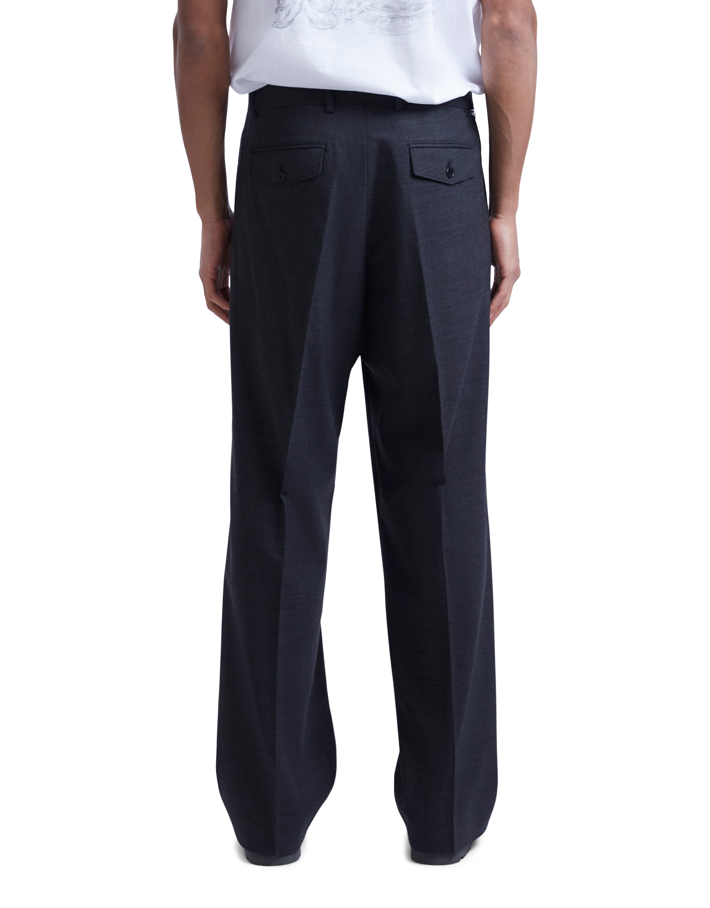 Wide Pleated Trouser
