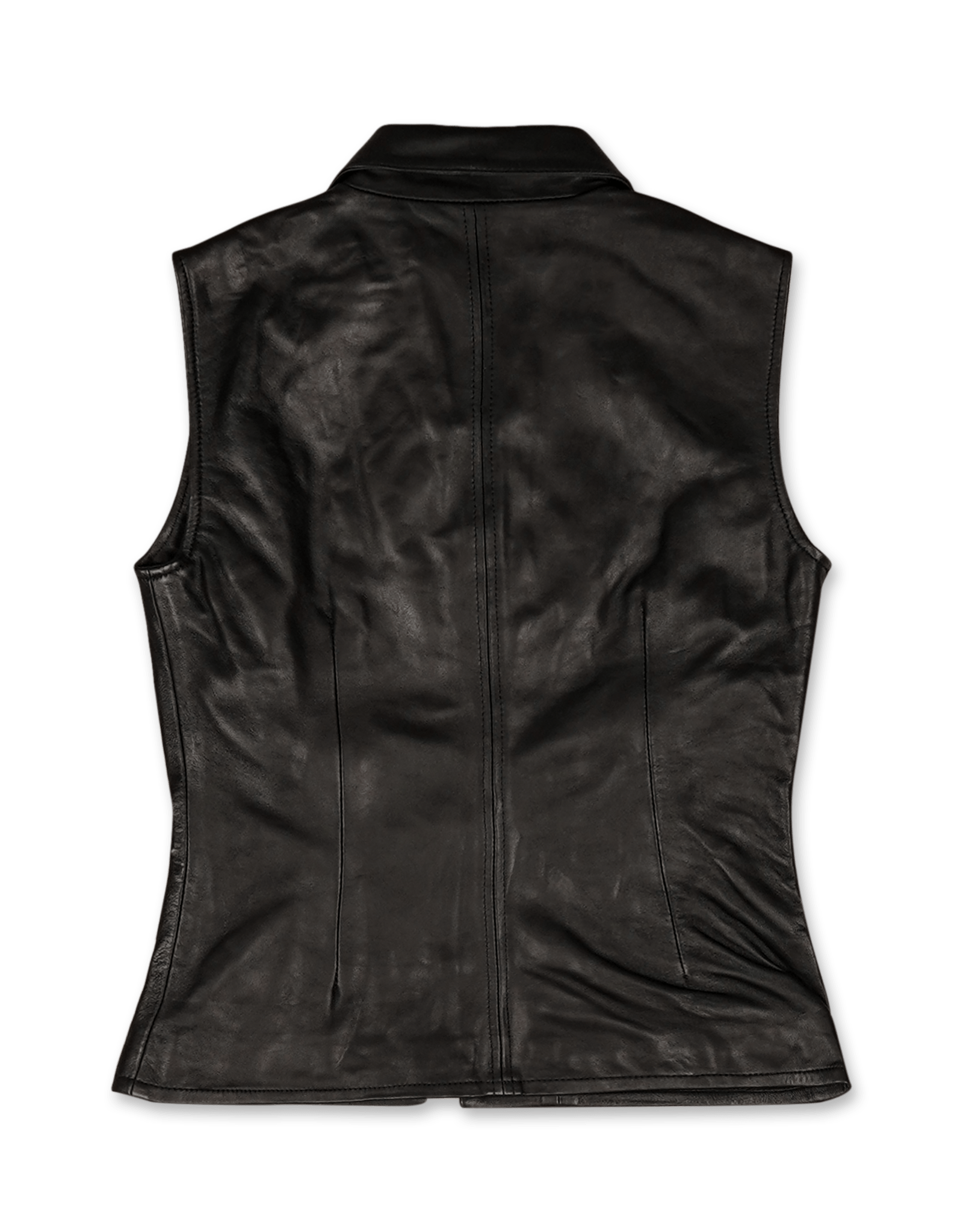 Deep Leather Vest