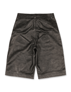 Bold Leather Shorts