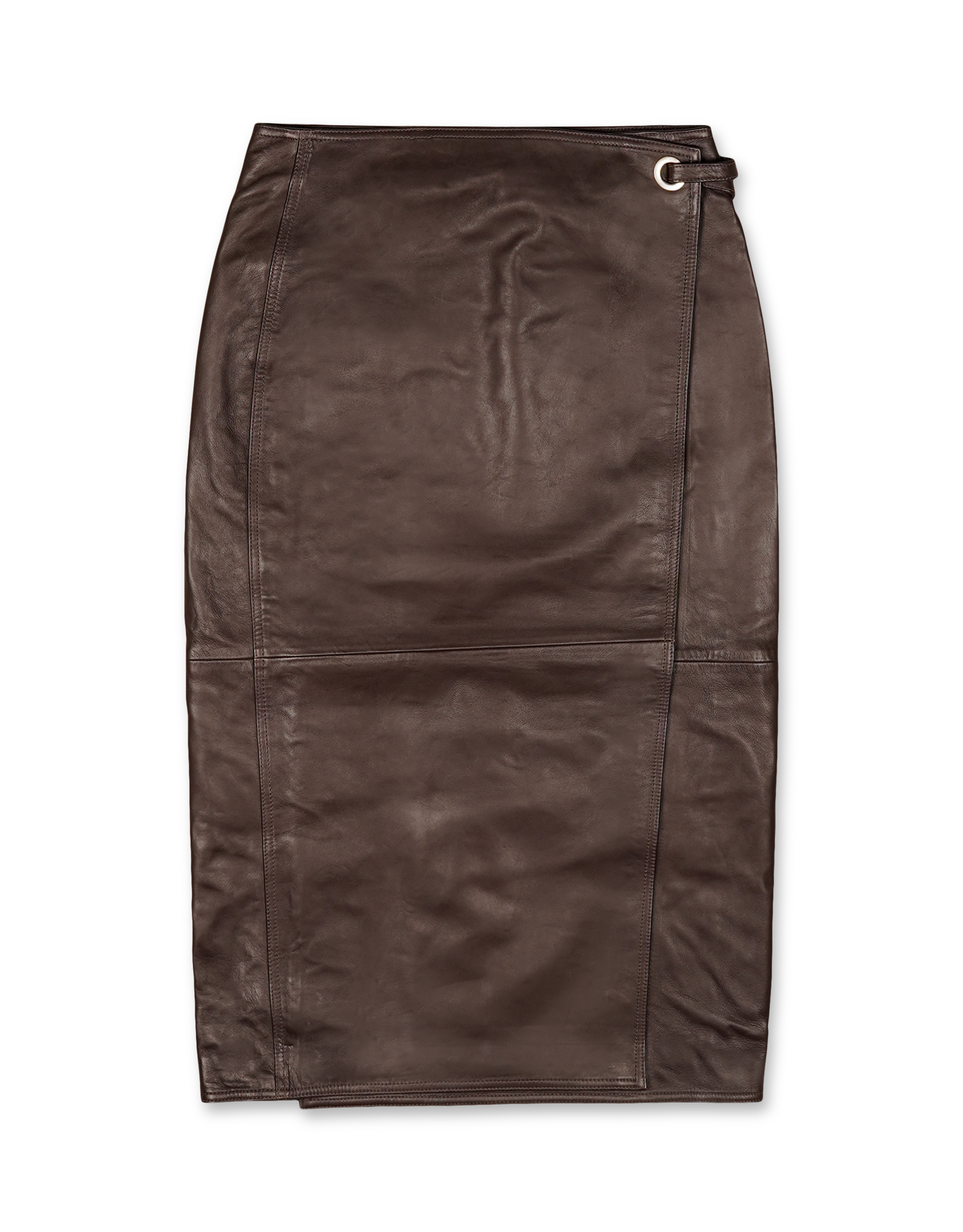 Reflection Leather Skirt