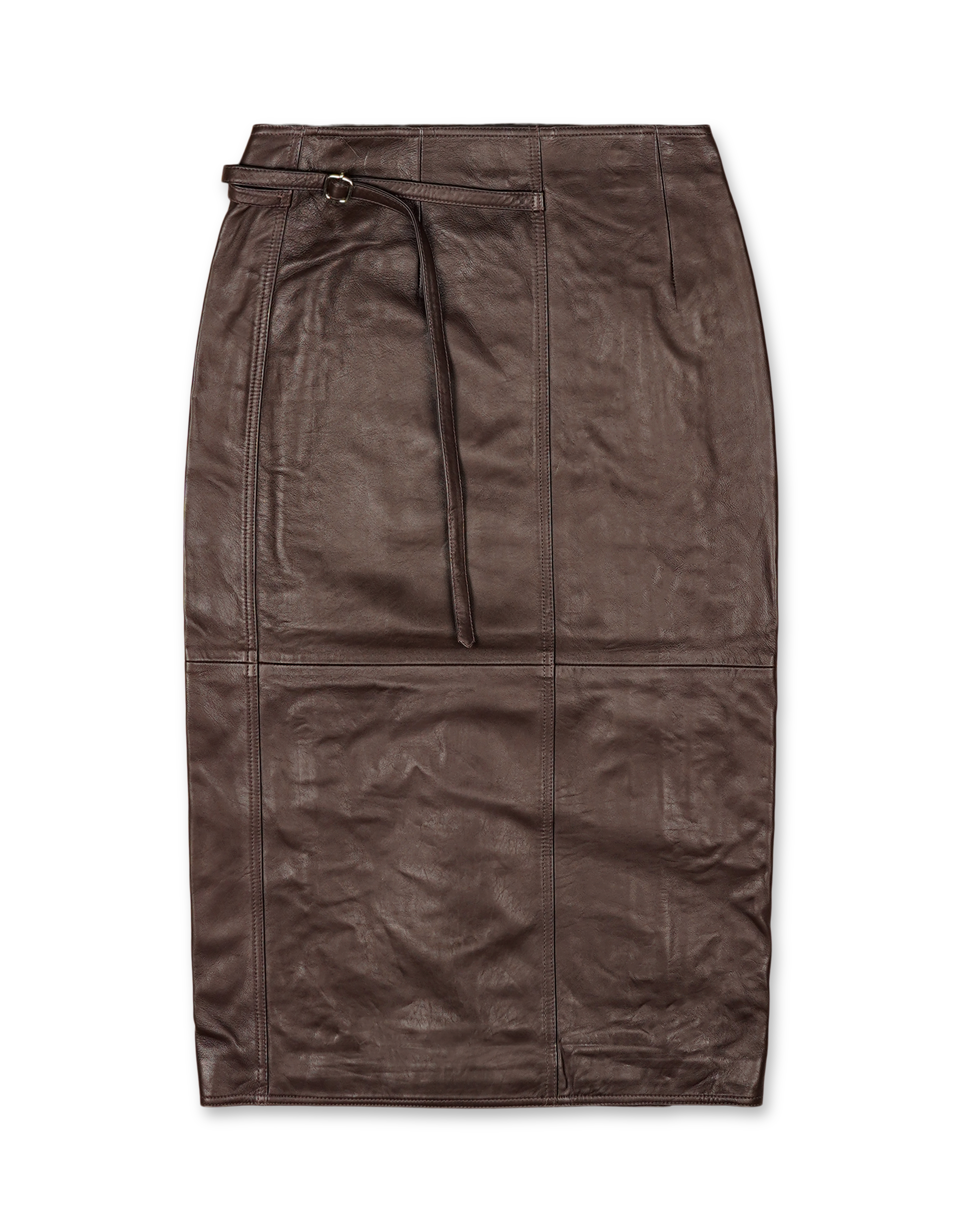 Reflection Leather Skirt