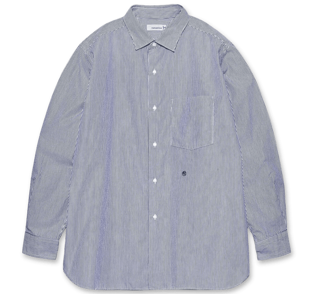 Nanamica Regular Collar Stripe | Rezet Store