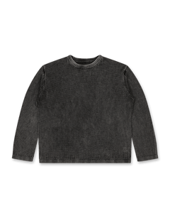 MKI Miyuki Zoku Pigment Dyed Loose Gauge Long Sleeve | Rezet Store