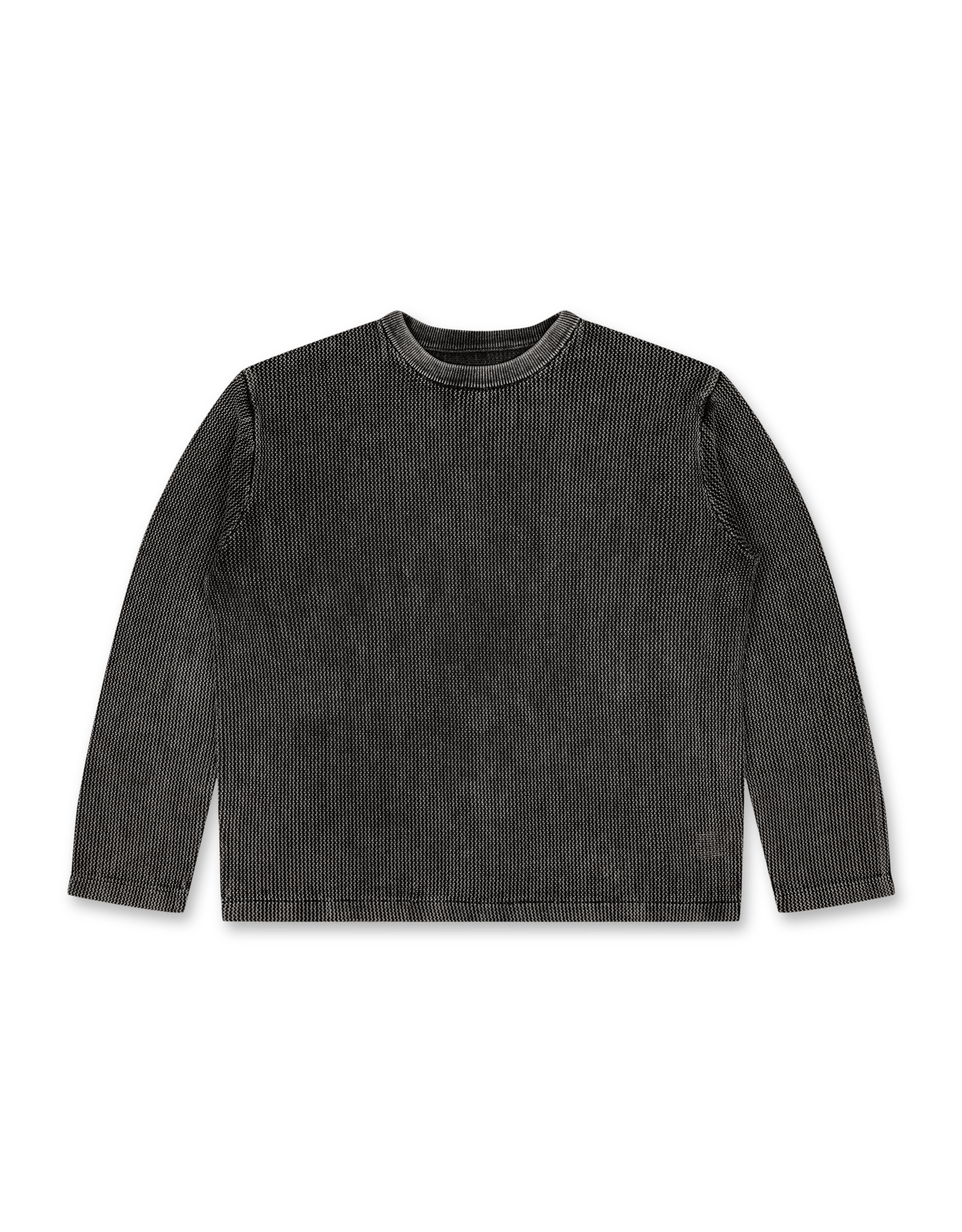 MKI Miyuki Zoku Pigment Dyed Loose Gauge Long Sleeve | Rezet Store