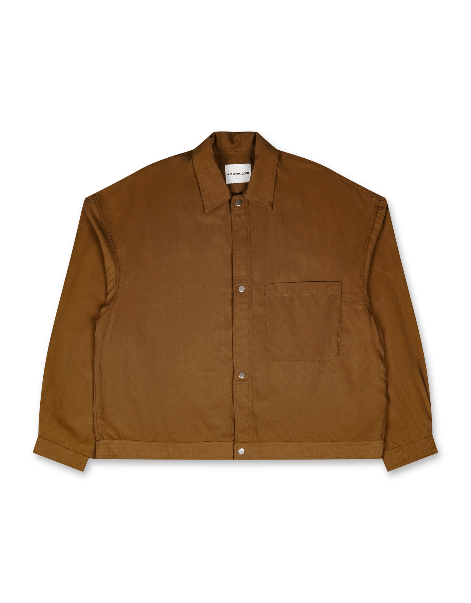 MKI Miyuki Zoku Sandwash Cupro Trucker Jacket | Rezet Store