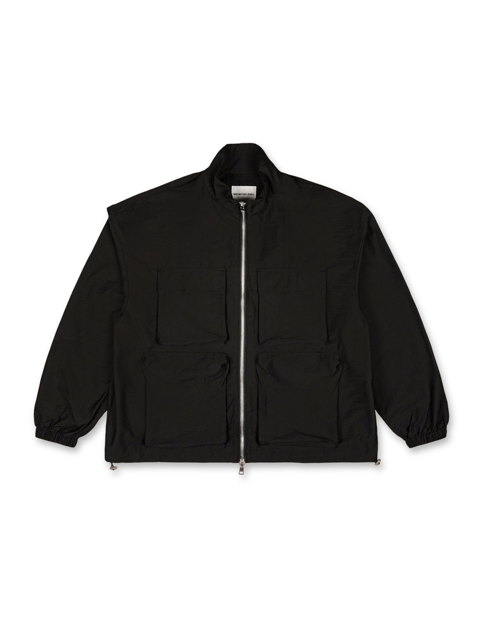 MKI Miyuki Zoku Washed Cotton Nylon Track Jacket | Rezet Store