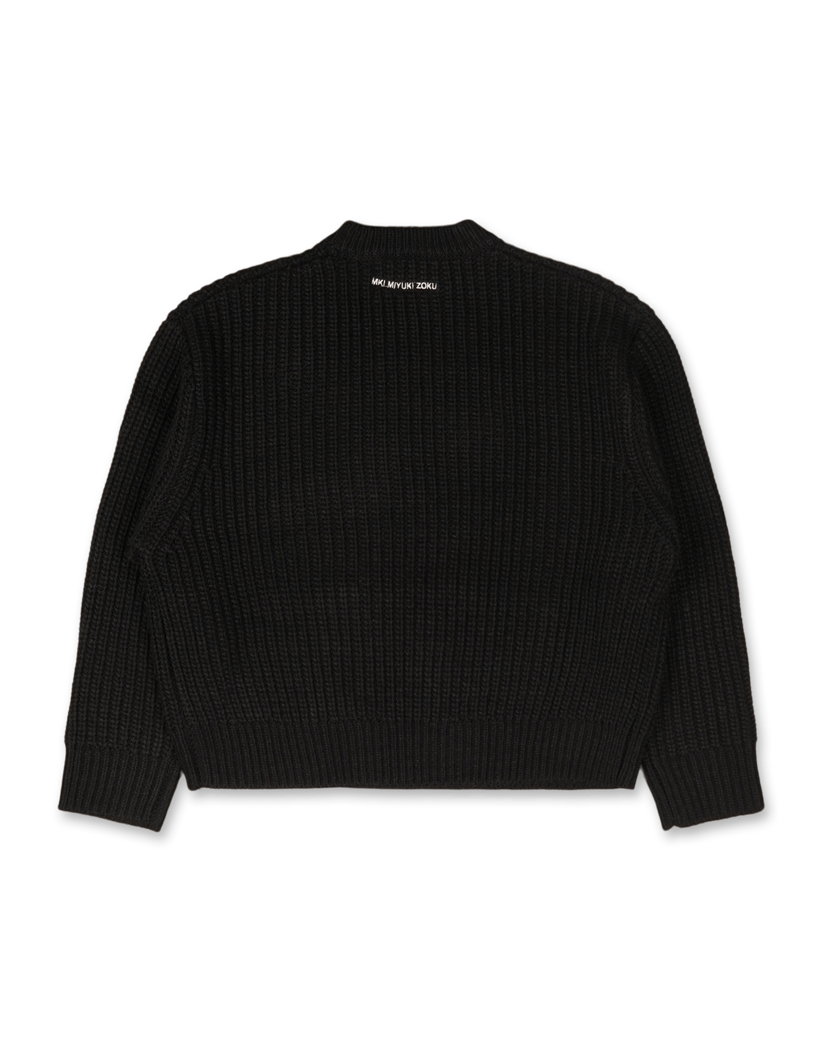 Chunky Rib Knit Crewneck