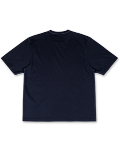 Mercerized Jersey 30/2 Twisted Short Sleeve Logo T-Shirt