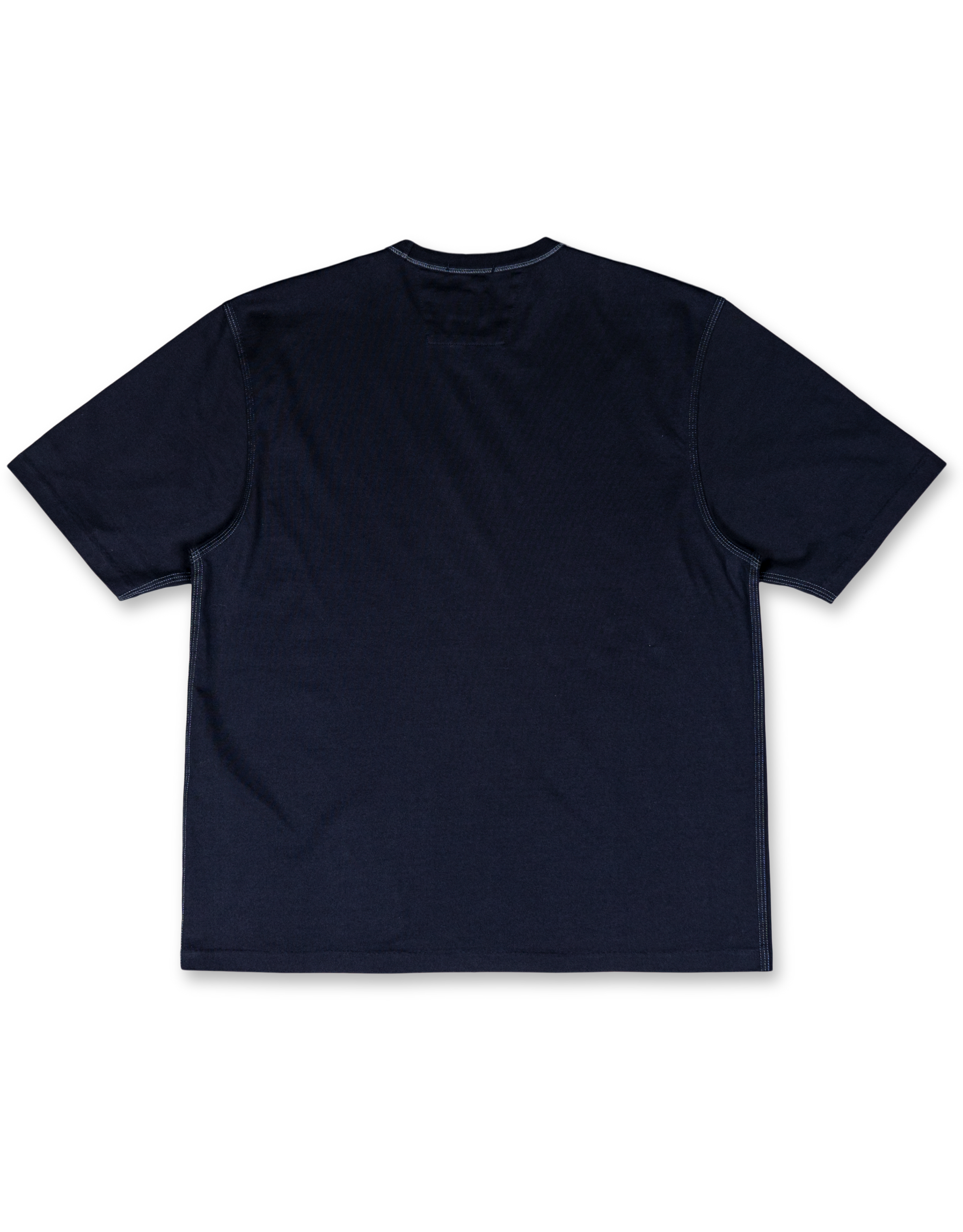 Mercerized Jersey 30/2 Twisted Short Sleeve Logo T-Shirt