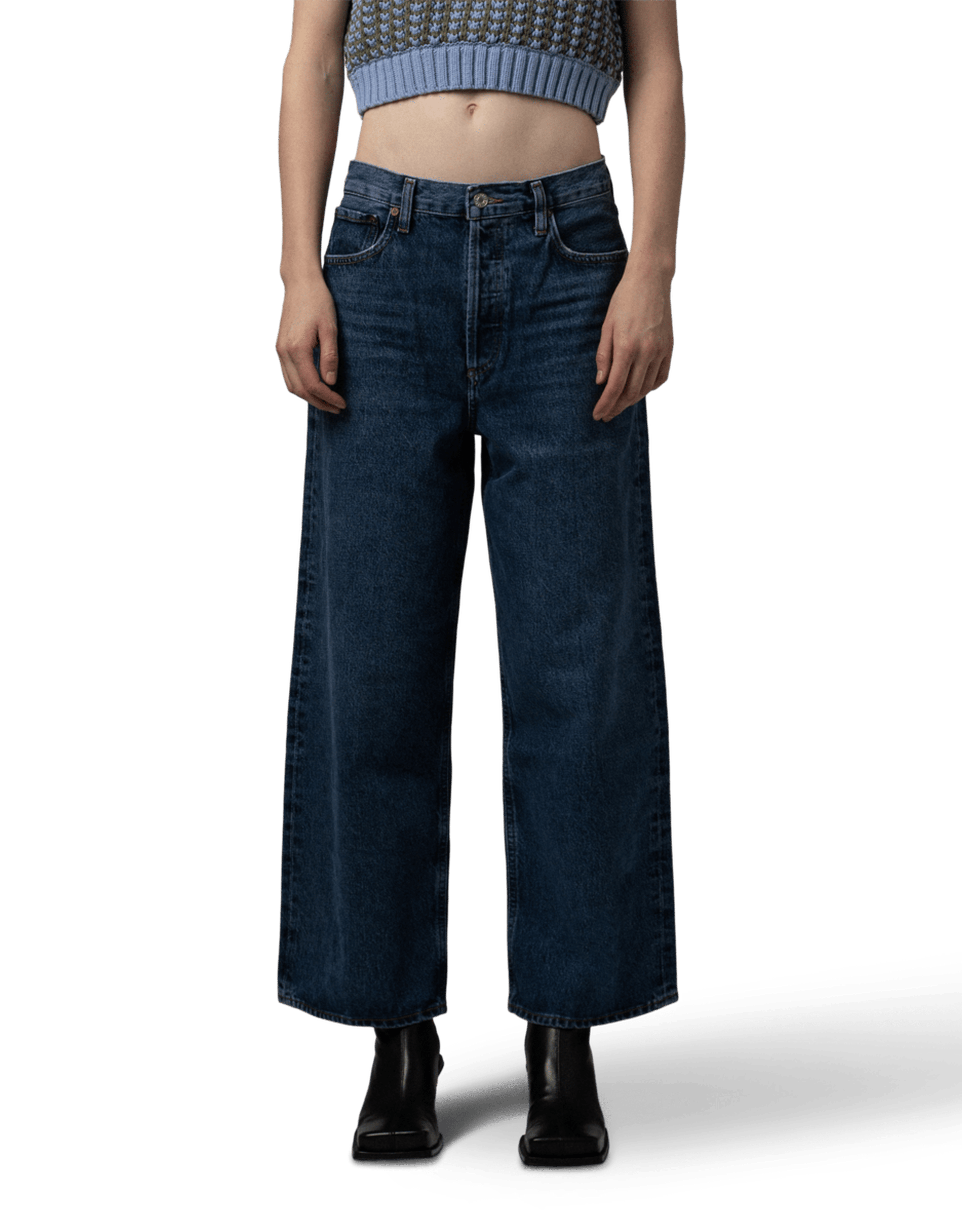 W' Low Slung Baggy Jeans