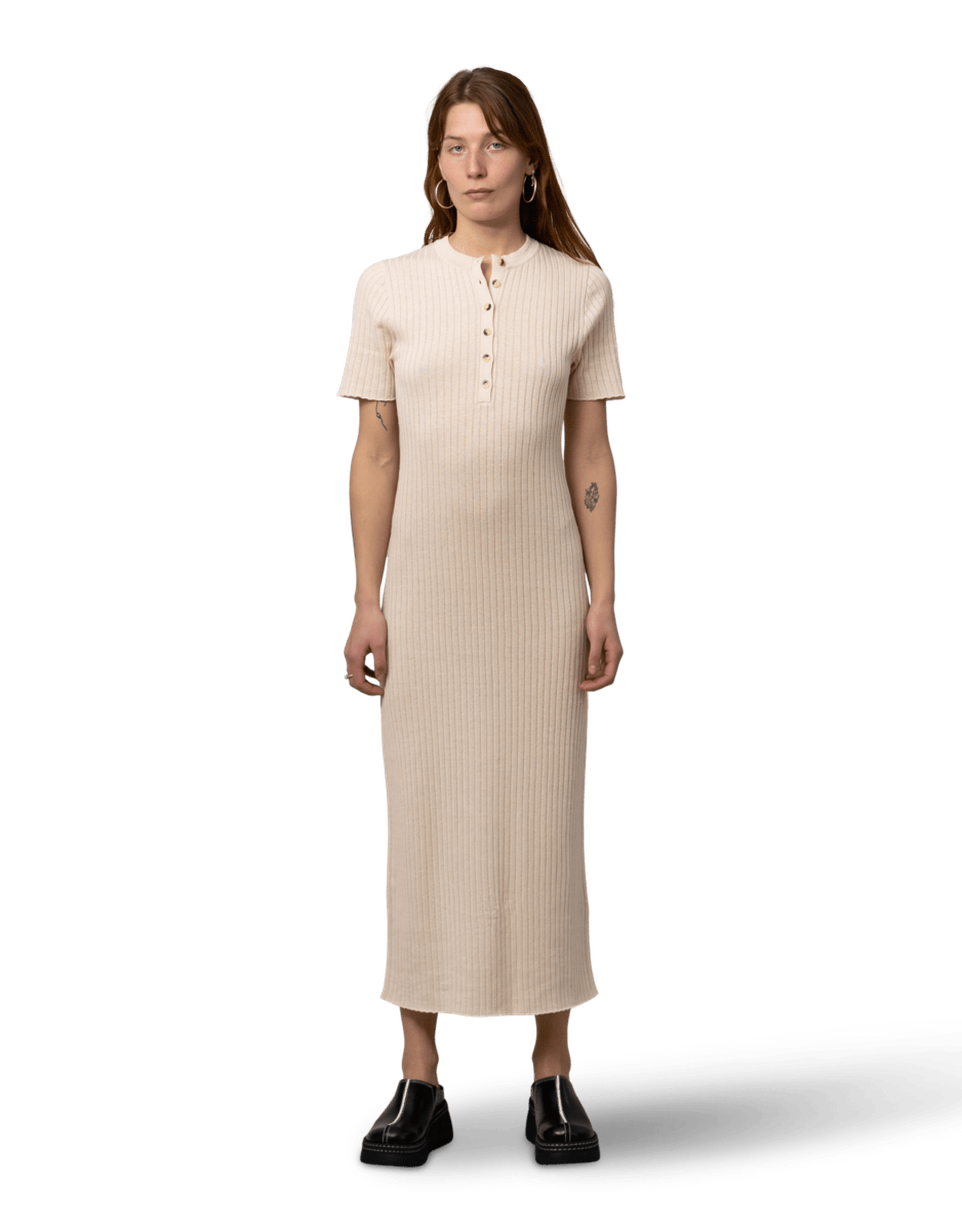 Linen Melange Dress