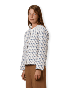 Geometric Padded Jacket